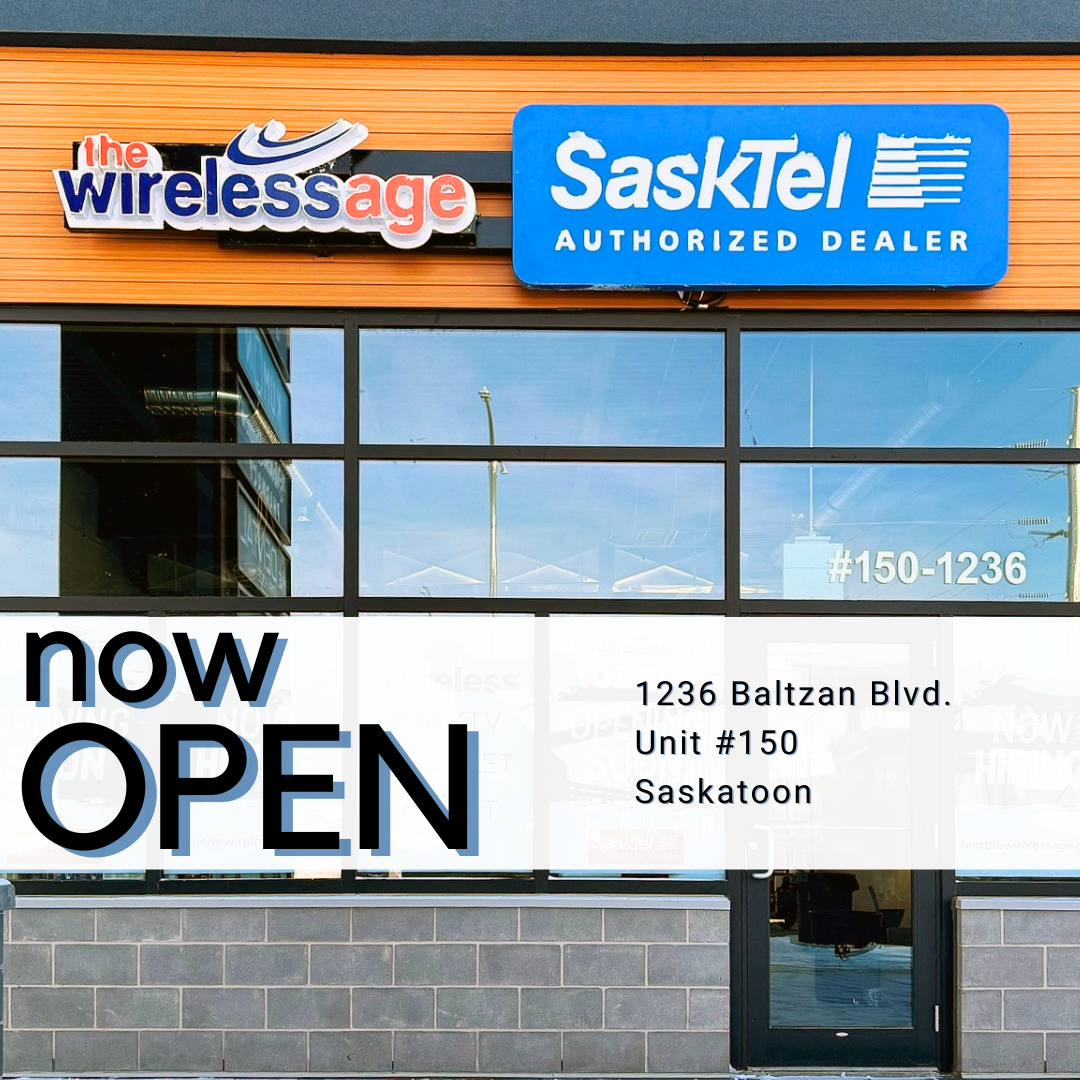 The Wireless Age storefront now open 1236 Baltzan Blvd in Saskatoon