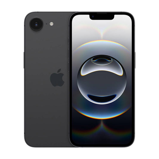 iPhone 16e - Black - Front and Back