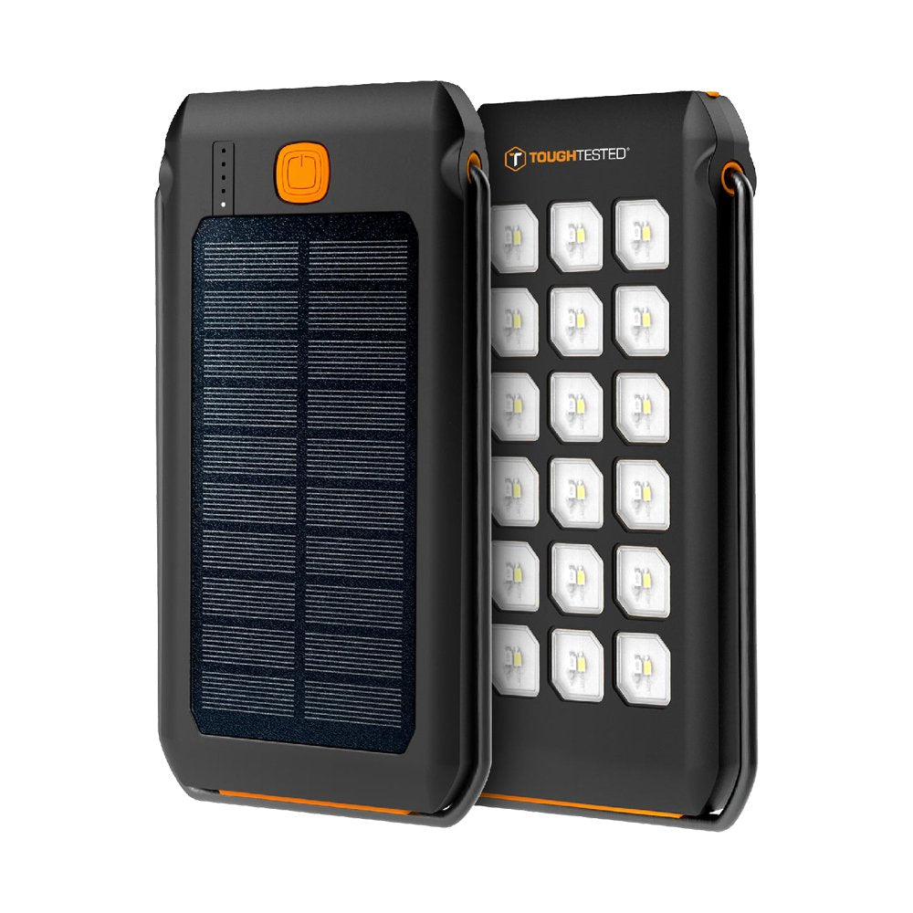 ToughTested LED10 Pocket 10,000mAh Solar Power Bank